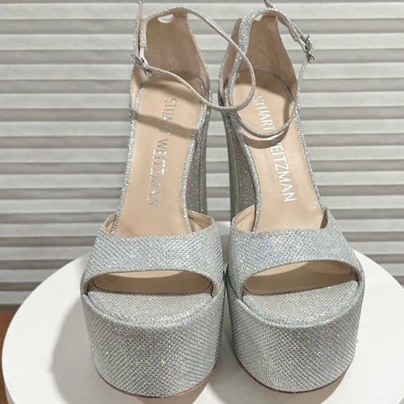 🌹STUART WEITZMAN 🌹 Skyhigh 145 Platform Sandal Size: 8.5 - Picture 7 of 12